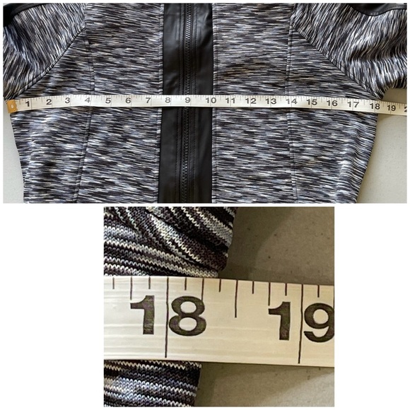 Snow Angels size small zip up athleisure jacket pockets casual lounge outerwear - Picture 9 of 17